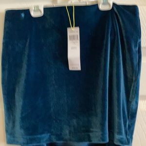 BCBG Generation Crushed Velvet Skirt